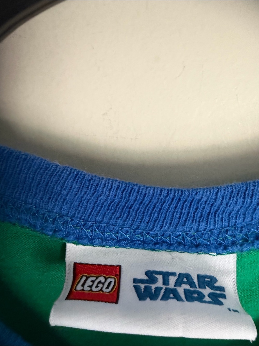 Lego Star Wars Green Kids Tee with Multicolor Character Grid sz 12 aprox movie - Picture 2 of 7